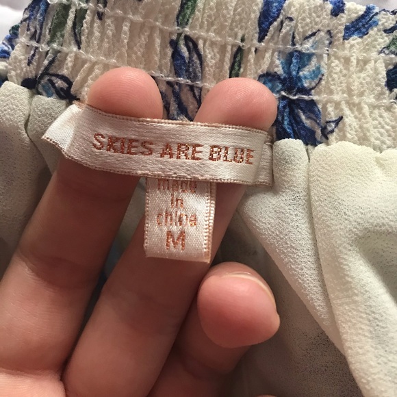 💙🦋 Printed Skirt - Picture 3 of 5